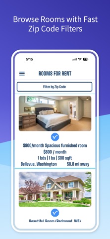 Rooms for Rent App Screenshot 2 of 6