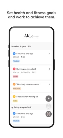 Ana Katic Fitness screenshot