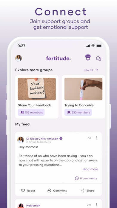 Fertitude - Women's Health Screenshot