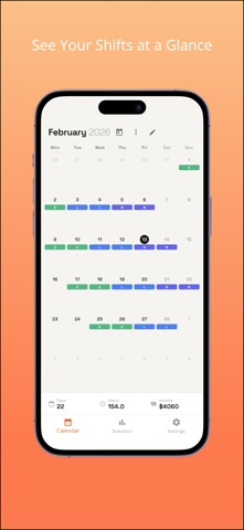 Shift Work Planner - Shift Screenshot 1 of 4
