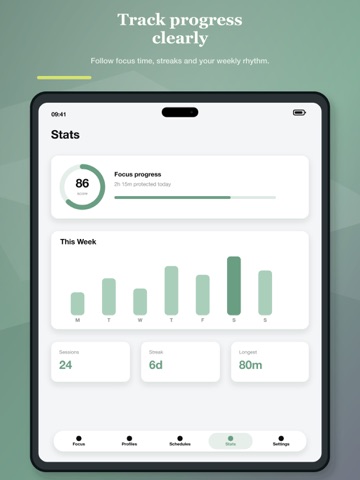 MindFort - Guard Your Focus iPad screenshot