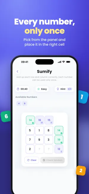 Sumify: Number Puzzle Game screenshot 3