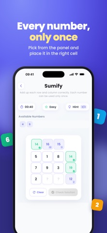 Sumify: Number Puzzle Game Screenshot 3 of 8