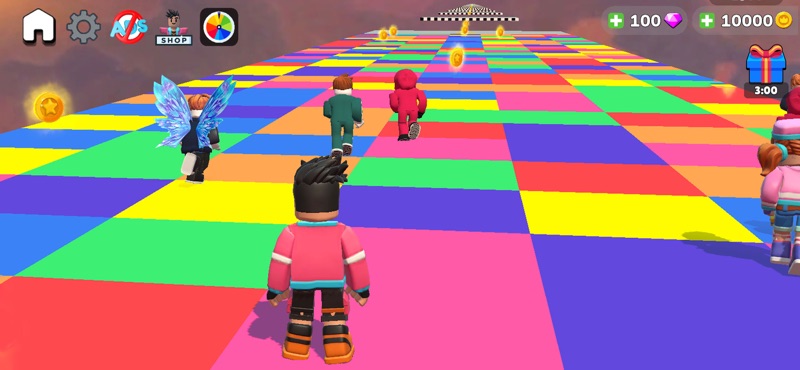 Obby Parkour Games Escape slap screenshot 4