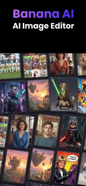 Banana AI: AI Image Editor screenshot 1