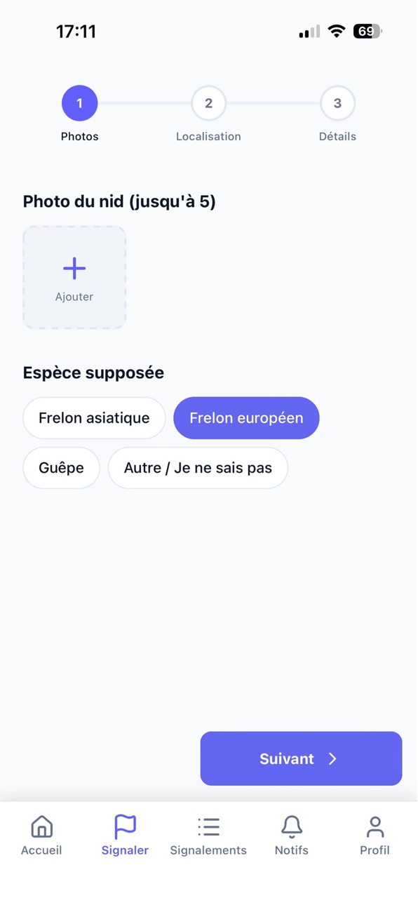 iPhone screenshot