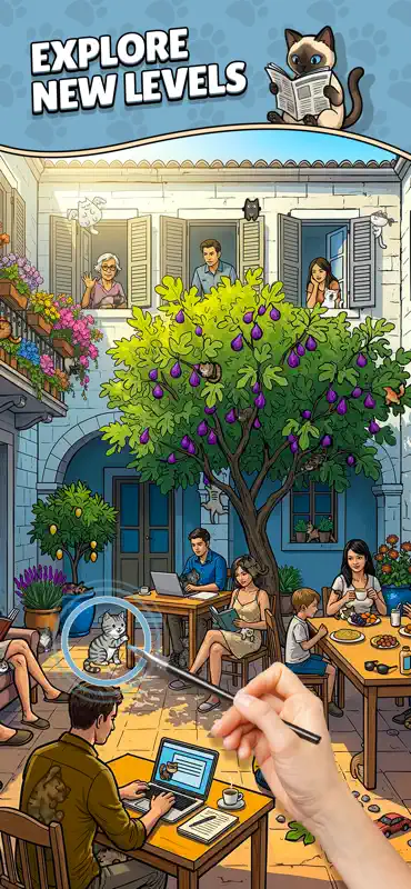 Find The Cat 2 - Spot It! screenshot 8 of 9