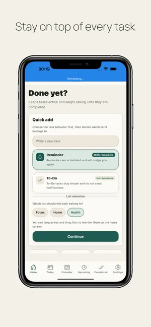 DoneYet: Task Tracker screenshot 2