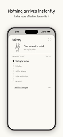 Yours - Handwritten Letters iPhone screenshot