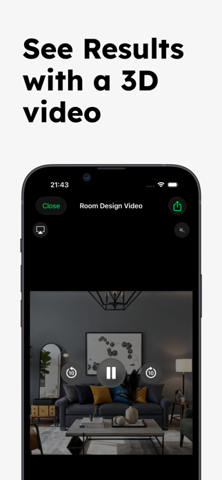 AI Room Design: Home Makeover Screenshot 4 of 5