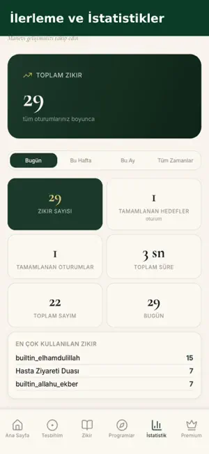 ZIKR -Günlük Zikir-Daily Dhikr screenshot 2