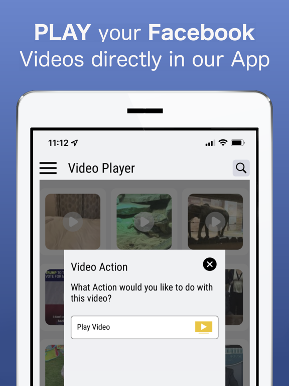 Screenshot #5 pour Video Player for Facebook