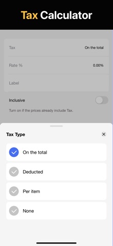 Business Invoice Creator iPhone screenshot