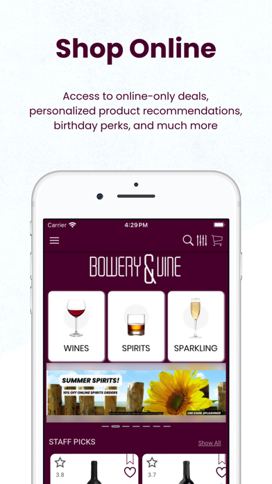 Bowery And Vine Screenshot