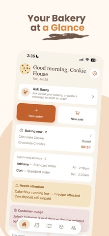Baery: Cake Order Manager screenshot