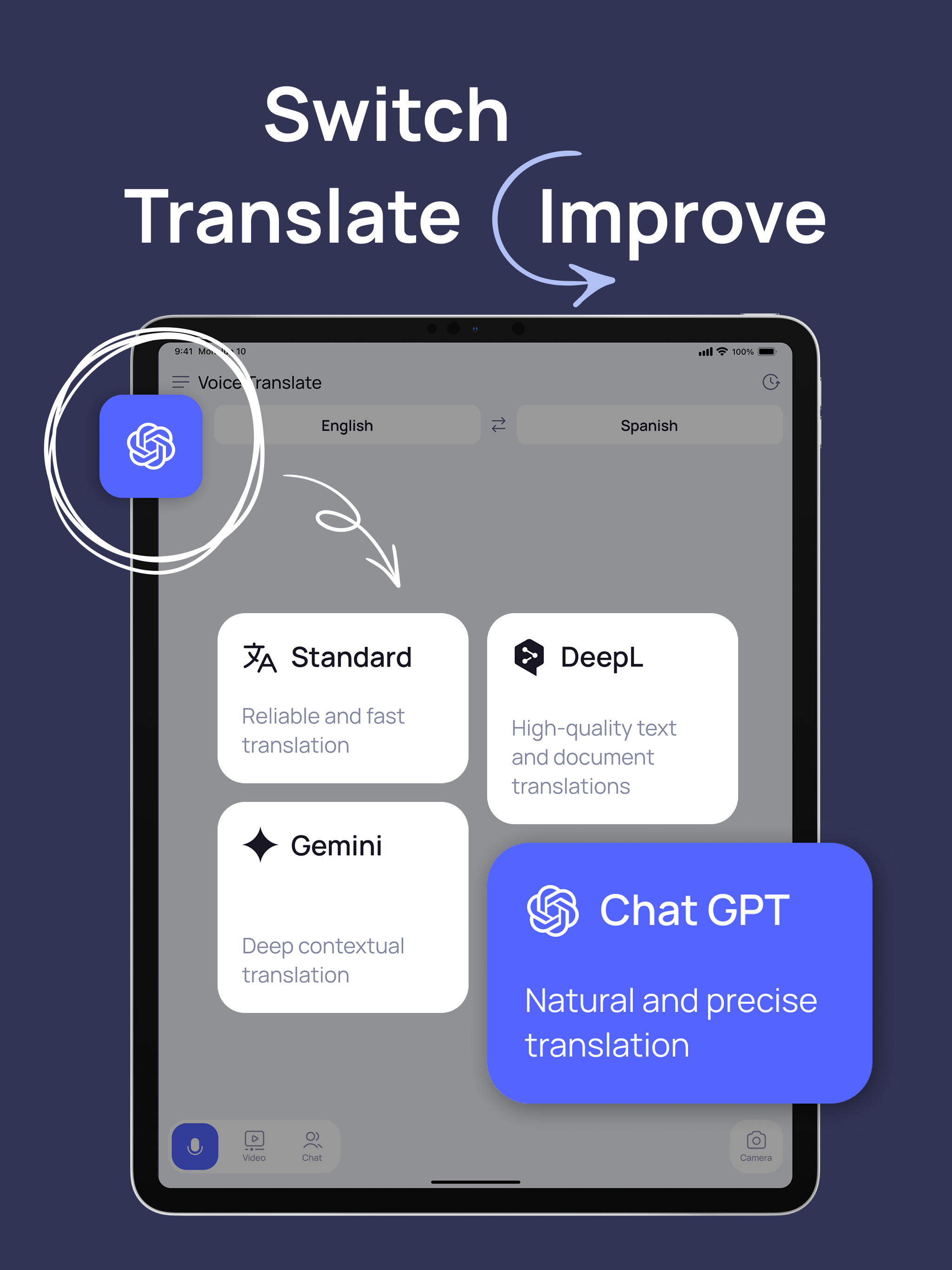 Video Translator: Voice & AI