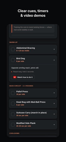 Core Strength Daily Screenshot 4 of 4