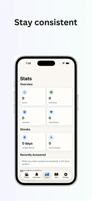 Prayer Habit: Bible & Reminder screenshot 2
