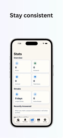 Prayer Habit: Bible & Reminder screenshot
