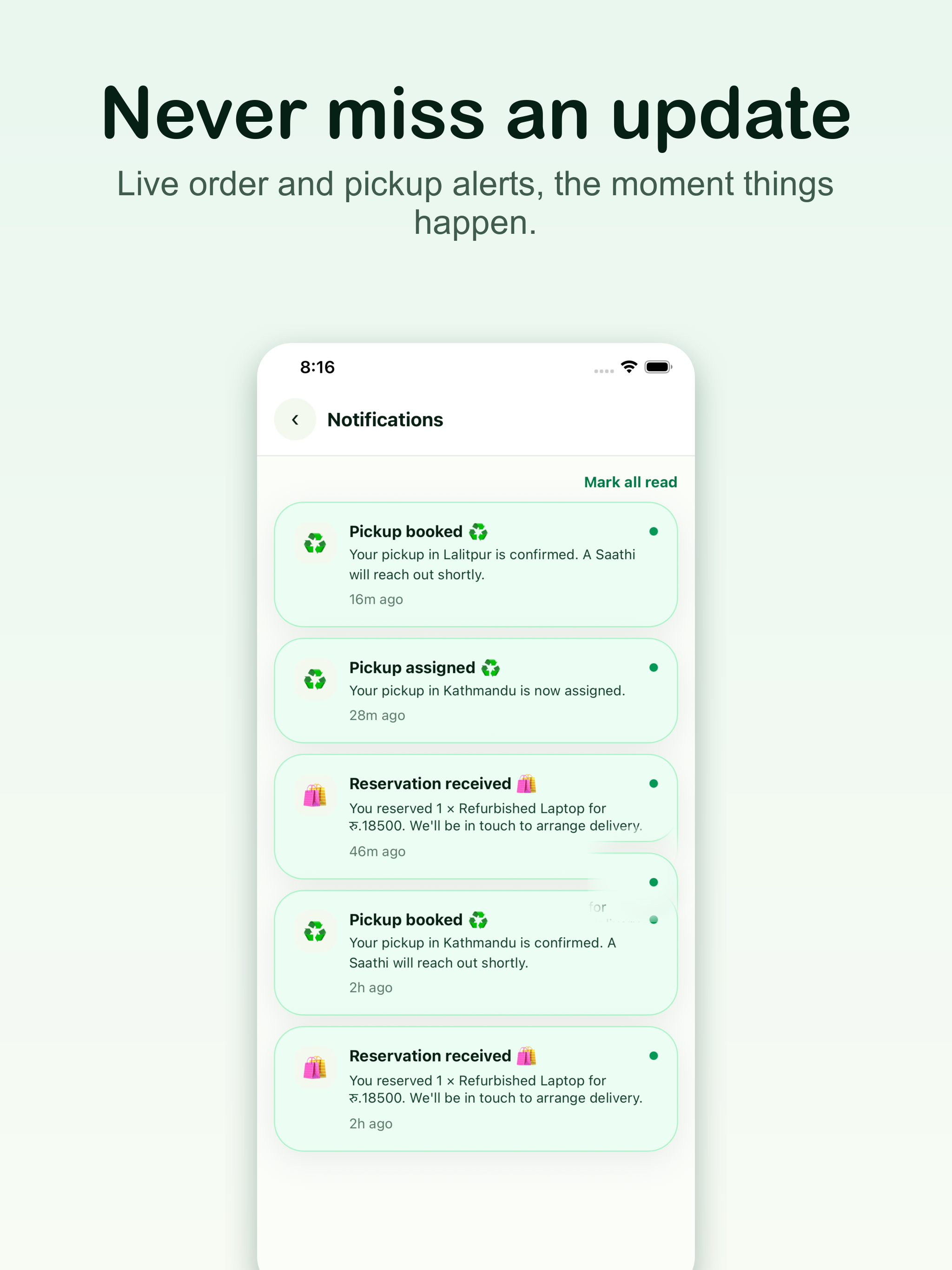 EcoKabadi – Sell Scrap Pickup screenshot 14