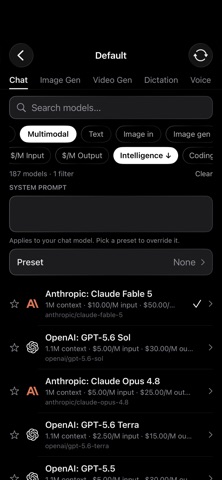 Sleek BYOK Screenshot 2 of 8