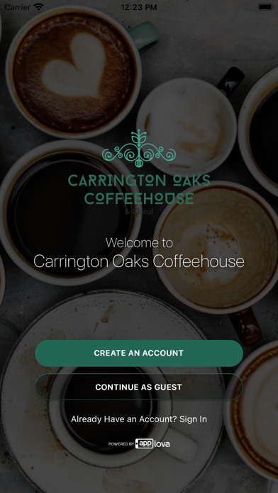 Carrington Oaks Coffeehouse Screenshot