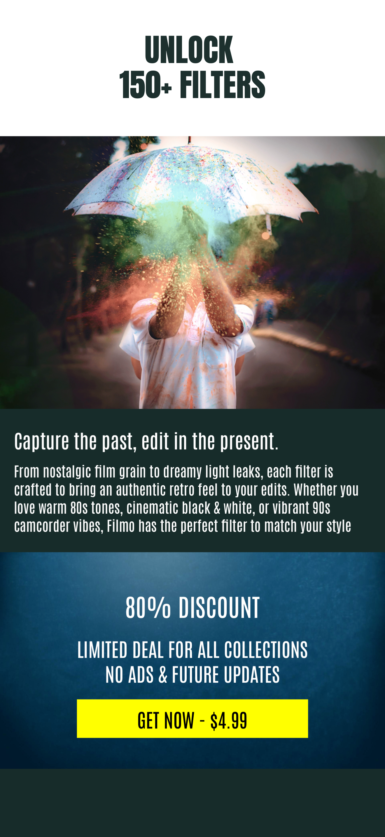 Filmo: Retro Filters & Effects screenshot 5