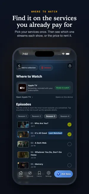 ShowSavant: TV & Movie Tracker screenshot 4