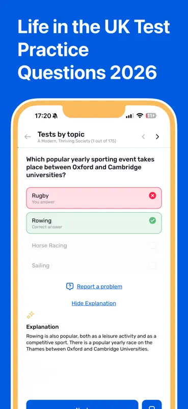 Life in the UK Test Prep: 2026 screenshot 7 of 10
