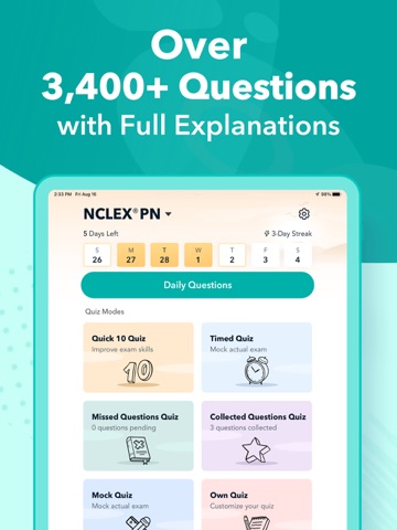 NCLEX RN & PN Test Prep 2026 iPad screenshot