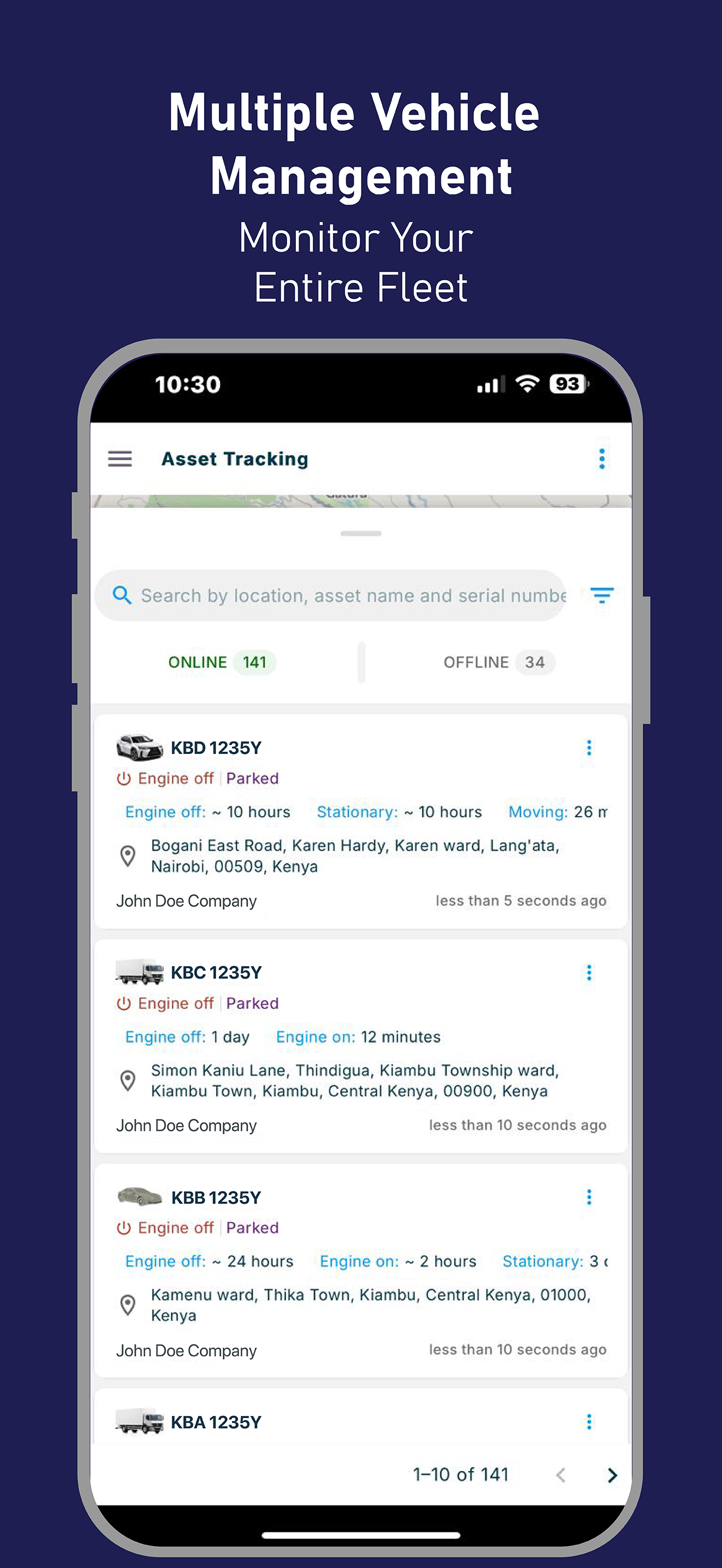 Telitraq screenshot 4