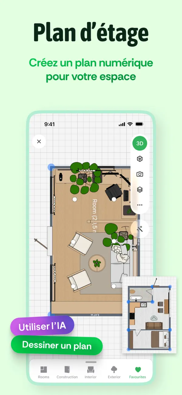 Screenshot #1 pour Planner 5D: Plan de la maison