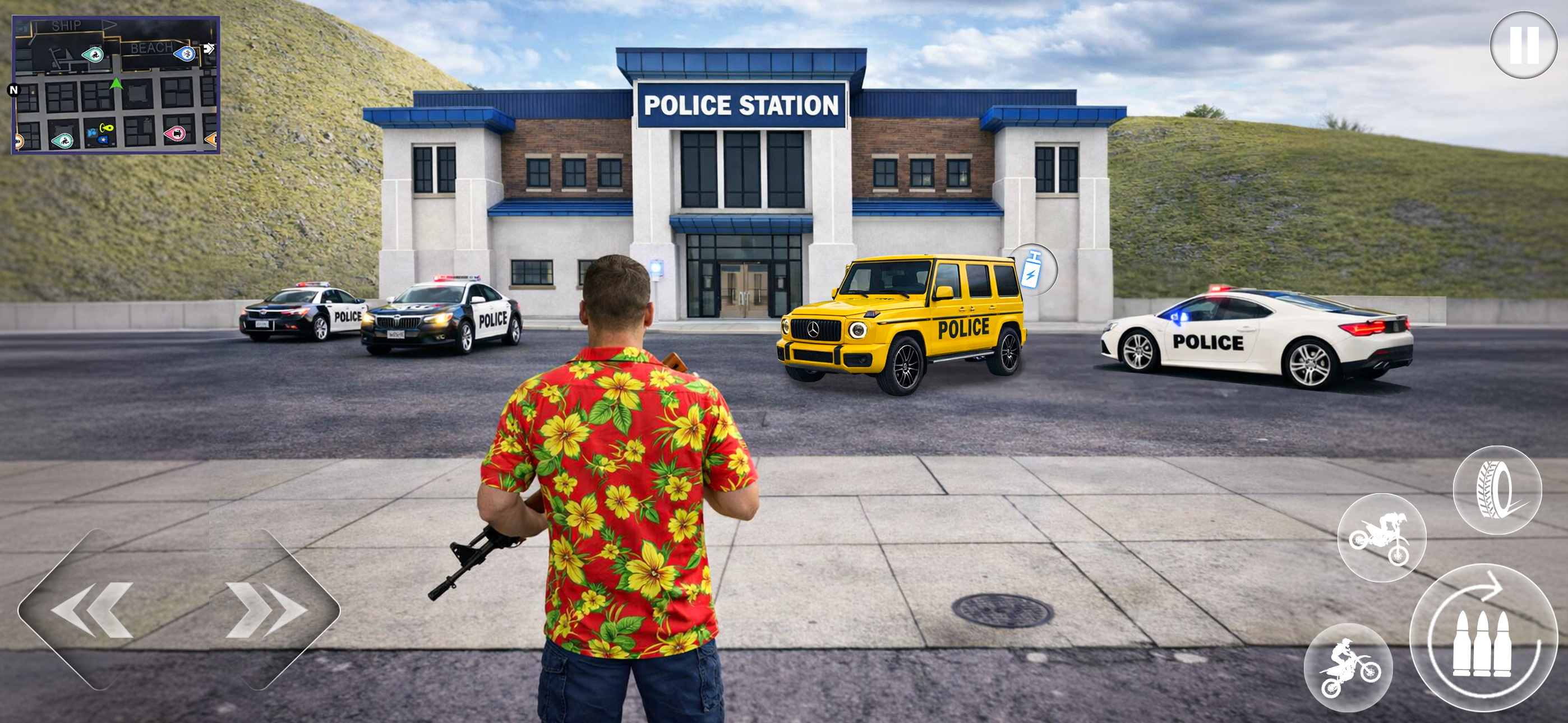 City Police Crime Car Chase 3D