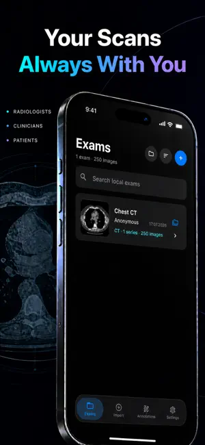DICOM Viewer: MRI CT Studio screenshot 1