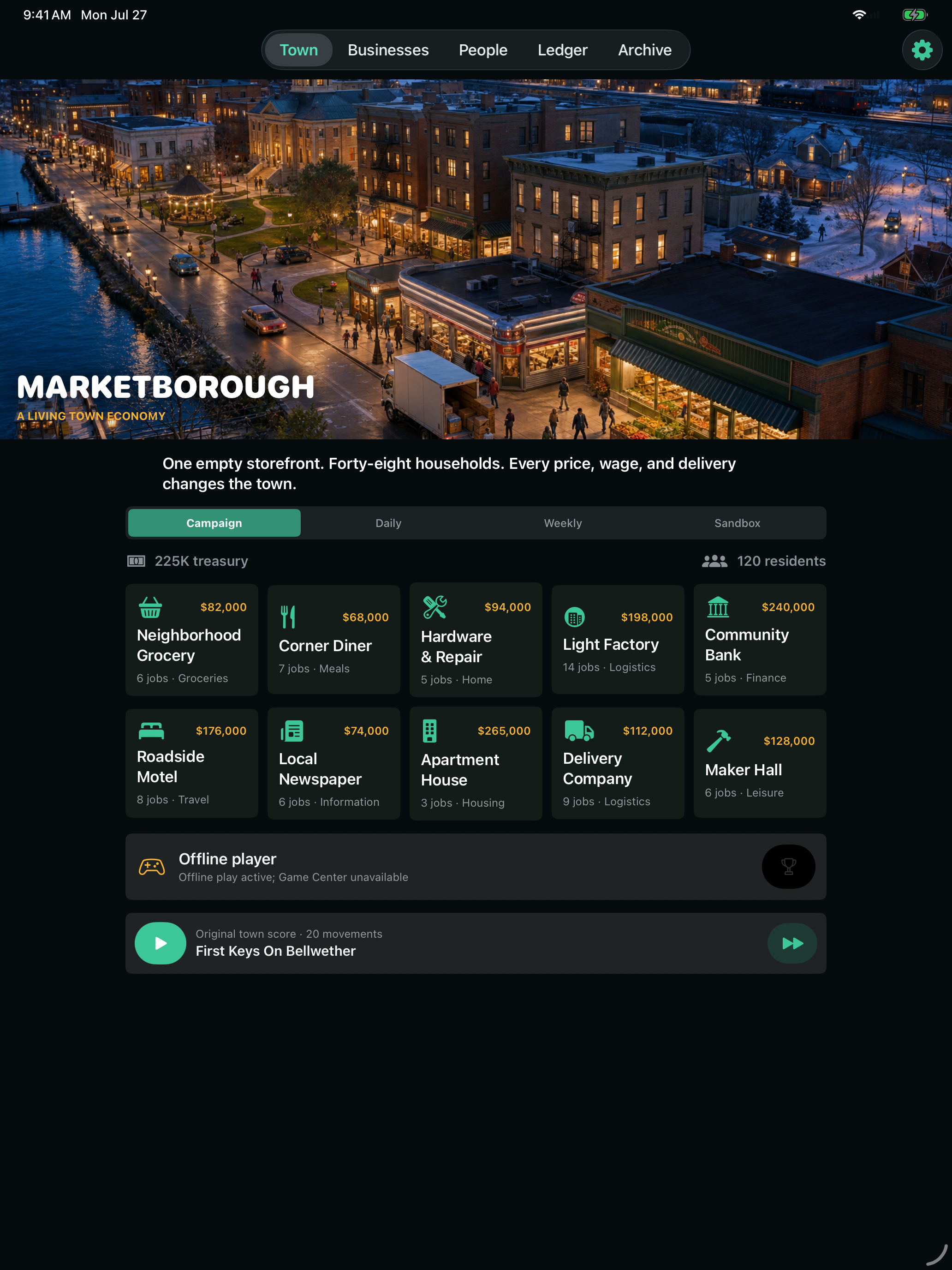 Marketborough iPad screenshot 1 of 4