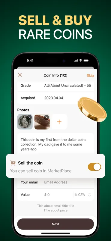 Coin ID: Coin Value Identifier screenshot 3 of 7