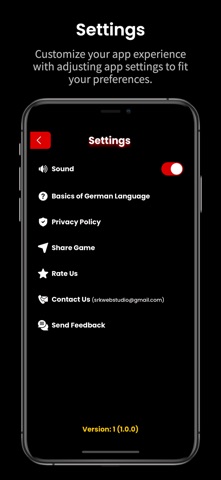 Verb Forms: Learn German Screenshot 9 of 10