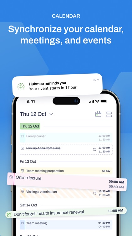 Hubmee: life & home manager screenshot-4