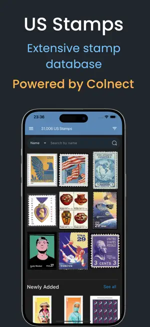 US Stamps Collecting screenshot 1