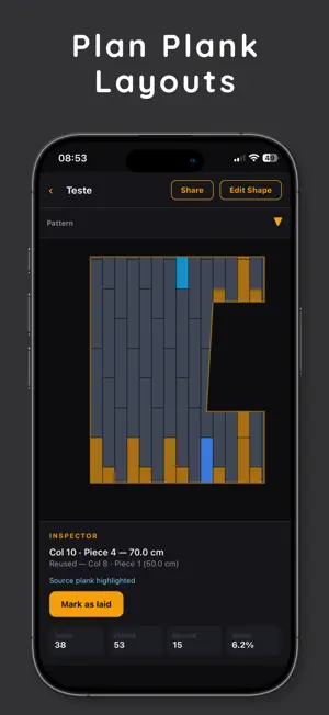PlankPlanner screenshot 1