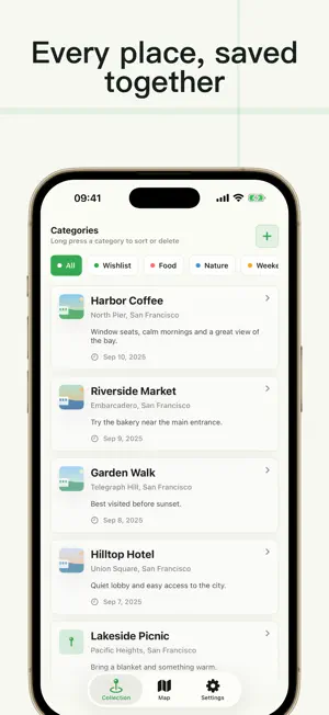 Markmark: Map Pins & Places screenshot 1