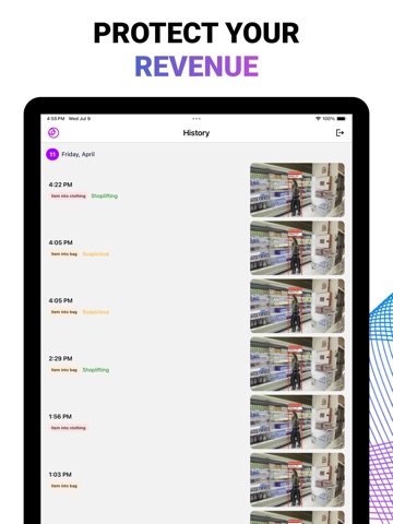 Lexius iPad screenshot