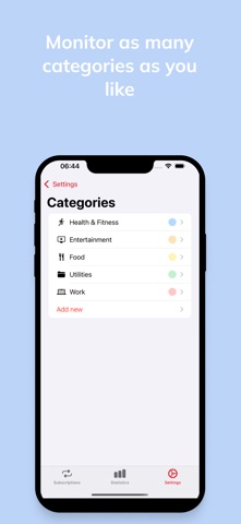Subbie: Subscription Tracker Screenshot 1 of 5