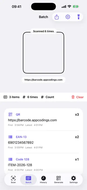 QR Barcode Scanner Maker screenshot 3
