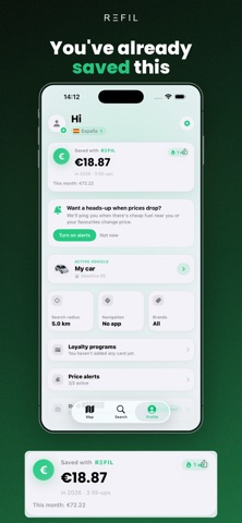 Refil - Fuel Prices & EV iPhone screenshot 4