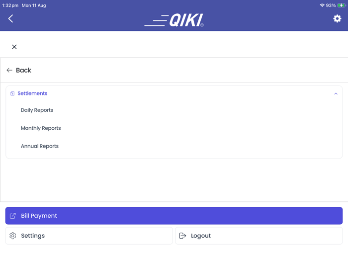 QIKI Pay Reports