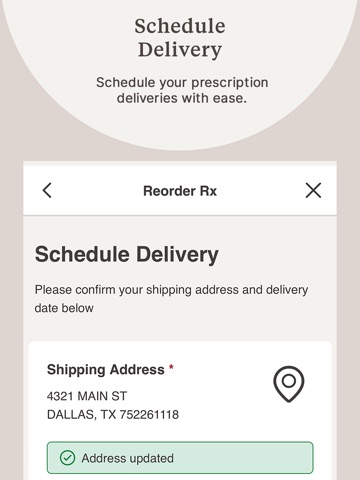 Walgreens Specialty Pharmacy iPad screenshot