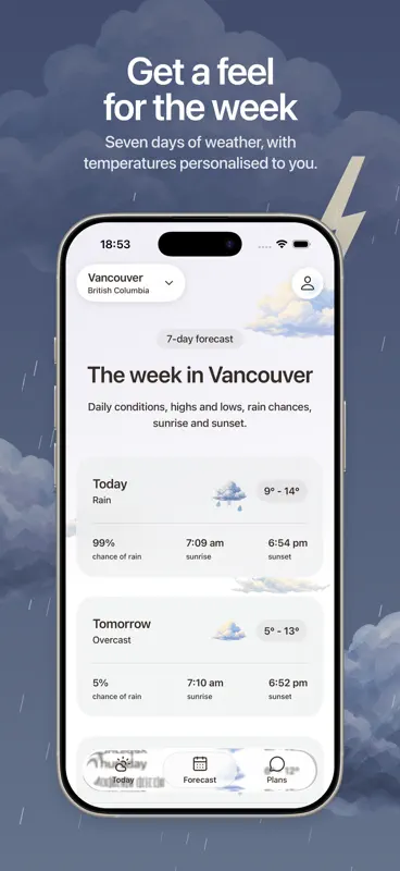 Fairday: Weather, Personalized screenshot 5 of 6