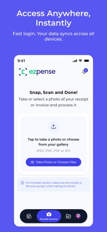 Ezpense: Receipt Scanner screenshot