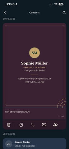 Tap2Card Screenshot 5 of 5